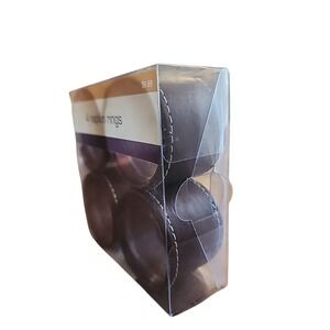Set‎ 4 Leather Style Napkin Rings NWT